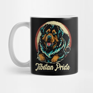 Tibetan Pride: Celebrating the Majestic Mastiff Mug